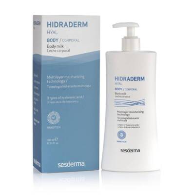SESDERMA Hidraderm Hyal ķermeņa pieniņš, 400ml